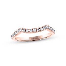 THE LEO Diamond Wedding Band 1/4 ct tw 14K Rose Gold