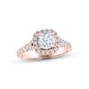 Thumbnail Image 1 of THE LEO Diamond Engagement Ring 1-1/3 ct tw Round-cut 14K Rose Gold