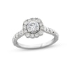 Thumbnail Image 0 of XO from KAY Diamond Halo Engagement Ring 1 ct tw Round-cut 14K White Gold
