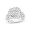 Thumbnail Image 0 of Multi-Diamond Center Engagement Ring 2 ct tw Round-cut 14K White Gold