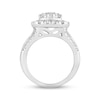 Thumbnail Image 1 of Multi-Diamond Center Engagement Ring 2 ct tw Round-cut 14K White Gold