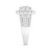 Thumbnail Image 2 of Multi-Diamond Center Engagement Ring 2 ct tw Round-cut 14K White Gold