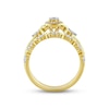 Thumbnail Image 2 of XO from KAY Diamond Bridal Set 5/8 ct tw Round-cut 10K Yellow Gold