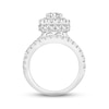 Thumbnail Image 1 of Diamond Halo Bridal Set 2-3/4 ct tw Round-cut 14K White Gold