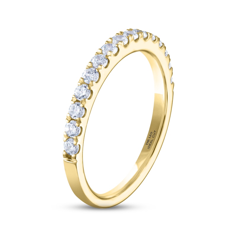 Main Image 2 of THE LEO Ideal Cut Diamond Anniversary Band 1/2 ct tw 14K Yellow Gold