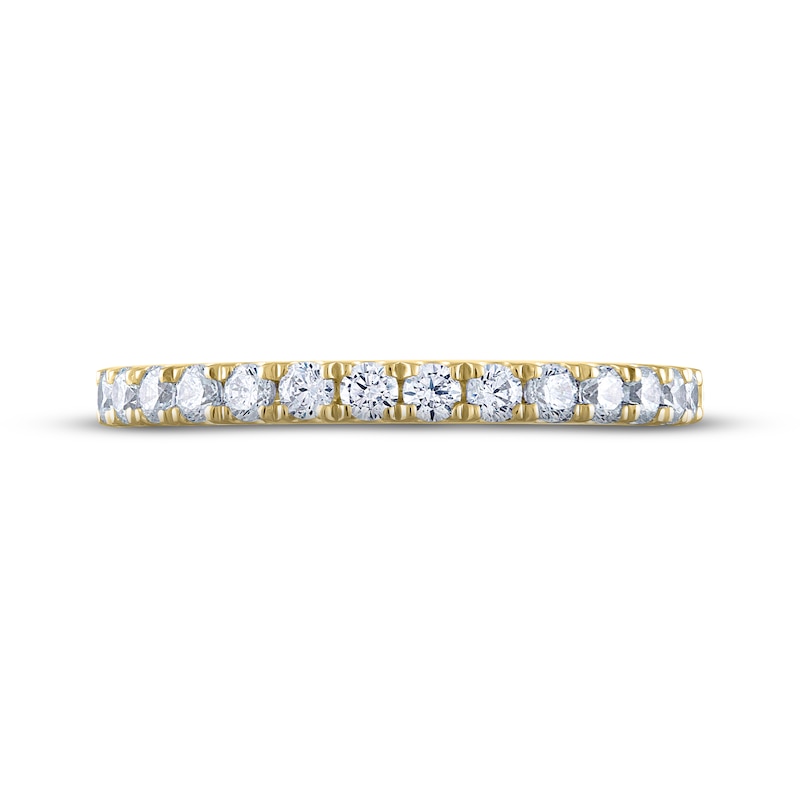 Main Image 3 of THE LEO Ideal Cut Diamond Anniversary Band 1/2 ct tw 14K Yellow Gold