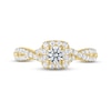 Thumbnail Image 3 of THE LEO Ideal Cut Diamond Engagement Ring 3/4 ct tw 14K Yellow Gold