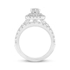 Thumbnail Image 3 of Diamond Bridal Set 1-5/8 ct tw Princess & Round-cut 14K White Gold