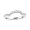 Thumbnail Image 1 of THE LEO Diamond Round-Cut Wedding Band 1/4 ct tw 14K White Gold