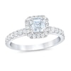 Thumbnail Image 1 of Royal Asscher Grace Diamond Engagement Ring 1 1/4 ct tw Asscher-cut 14K White Gold