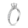Thumbnail Image 1 of Royal Asscher Amalia Diamond Engagement Ring 1-1/5 ct tw Round 14K White Gold