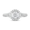 Thumbnail Image 3 of Royal Asscher Lilian Diamond Engagement Ring 1 ct tw Round 14K White Gold