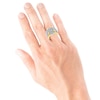 Thumbnail Image 4 of Men's Multi-Diamond Center Cushion-Shaped Tiered Ring 3-3/4 ct tw 10K Yellow Gold