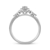 Thumbnail Image 2 of XO from KAY Round-Cut Diamond Halo Engagement Ring 5/8 ct tw 14K White Gold