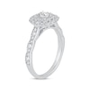 Thumbnail Image 2 of Princess-Cut Diamond Vintage-Inspired Engagement Ring 3/4 ct tw 14K White Gold