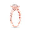 Thumbnail Image 2 of Pear-Shaped Diamond Vintage-Inspired Engagement Ring 1/2 ct tw 14K Rose Gold