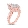 Thumbnail Image 2 of Pear-Shaped Engagement Ring 1-1/2 ct tw 14K Rose Gold