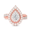 Thumbnail Image 3 of Pear-Shaped Engagement Ring 1-1/2 ct tw 14K Rose Gold