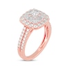 Thumbnail Image 1 of Princess-Cut Diamond Engagement Ring 1-1/5 ct tw 14K Rose Gold