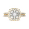 Thumbnail Image 3 of Princess-Cut Diamond Engagement Ring 1-1/5 ct tw 14K Yellow Gold