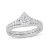 Thumbnail Image 1 of Pear-Shaped Diamond Bridal Set 1/2 ct tw 14K White Gold