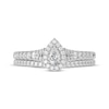 Thumbnail Image 3 of Pear-Shaped Diamond Bridal Set 1/2 ct tw 14K White Gold