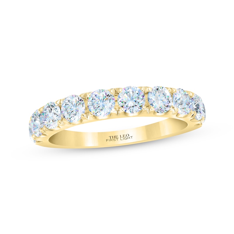 Main Image 1 of THE LEO First Light Diamond Anniversary Band 1-1/2 ct tw 14K Yellow Gold