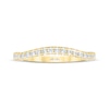 Thumbnail Image 3 of THE LEO First Light Diamond Curved Wedding Band 1/4 ct tw 14K Yellow Gold