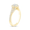 Thumbnail Image 1 of THE LEO First Light Diamond Oval-Cut Engagement Ring 3/4 ct tw 14K Yellow Gold