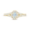 Thumbnail Image 2 of THE LEO First Light Diamond Oval-Cut Engagement Ring 3/4 ct tw 14K Yellow Gold