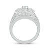 Thumbnail Image 2 of Multi-Diamond Heart-Shaped Bridal Set 1 ct tw 10K White Gold