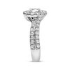 Thumbnail Image 2 of Emerald-Cut Diamond Frame Engagement Ring 1-1/2 ct tw 14K White Gold