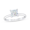Thumbnail Image 0 of THE LEO First Light Diamond Princess-Cut Solitaire Engagement Ring 1-1/2 ct tw 14K White Gold