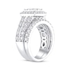 Thumbnail Image 2 of Princess-Cut Diamond Quad Bridal Set 3-1/2 ct tw 14K White Gold