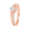 Thumbnail Image 2 of Round-Cut Diamond Bridal Set 1/4 ct tw 10K Rose Gold