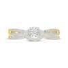 Thumbnail Image 4 of Round-Cut Diamond Bridal Set 1/6 ct tw 10K Yellow Gold