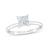 Thumbnail Image 0 of THE LEO First Light Diamond Princess-Cut Solitaire Engagement Ring 1/2 ct tw 14K White Gold (I/I1)