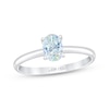 Thumbnail Image 1 of THE LEO First Light Diamond Oval-Cut Solitaire Engagement Ring 1/2 ct tw 14K White Gold (I/I1)