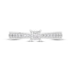 Thumbnail Image 2 of Princess-Cut Diamond Engagement Ring 1/2 ct tw 14K White Gold & Platinum