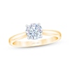 Thumbnail Image 1 of THE LEO First Light Round-Cut Diamond Solitaire Engagement Ring 1-1/2 ct tw 14K Yellow Gold (I/I1)