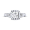 Thumbnail Image 3 of THE LEO Diamond Princess-Cut Engagement Ring 1-3/8 ct tw 14K White Gold