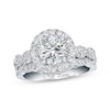 Thumbnail Image 1 of Neil Lane Round Diamond Bridal Set 2-5/8ct tw 14K White Gold Size 4.5