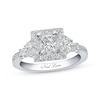 Thumbnail Image 0 of Neil Lane Princess-cut Diamond Engagement Ring 1-1/4ct tw 14K White Gold