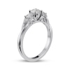 Thumbnail Image 1 of Round-Cut Diamond Three-Stone Engagement Ring 1/4 ct tw 10K White Gold