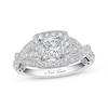 Thumbnail Image 0 of Neil Lane Princess-cut Diamond Engagement Ring 1-3/8ct tw 14K White Gold