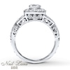 Thumbnail Image 1 of Neil Lane Princess-cut Diamond Engagement Ring 1-3/8ct tw 14K White Gold