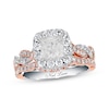 Thumbnail Image 0 of Neil Lane Princess-cut Diamond Bridal Set 1-3/4ct tw 14K White Gold and 14K Rose Gold