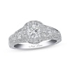 Thumbnail Image 0 of Neil Lane Round Diamond Engagement Ring 1-1/8ct tw 14K White Gold