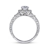 Thumbnail Image 2 of Neil Lane Round Diamond Engagement Ring 1-1/8ct tw 14K White Gold