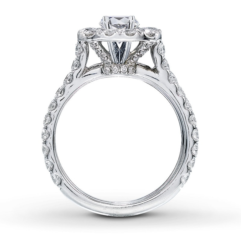 Neil Lane Round Diamond Bridal Set 2-1/8ct tw 14K White Gold